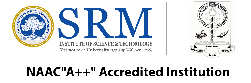SRM Logo - SRM Kattankulathur Dental College and Hospital