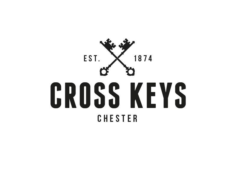 Keys Logo - Cross Keys Logo Redesign by Chris Kinsey | Dribbble | Dribbble