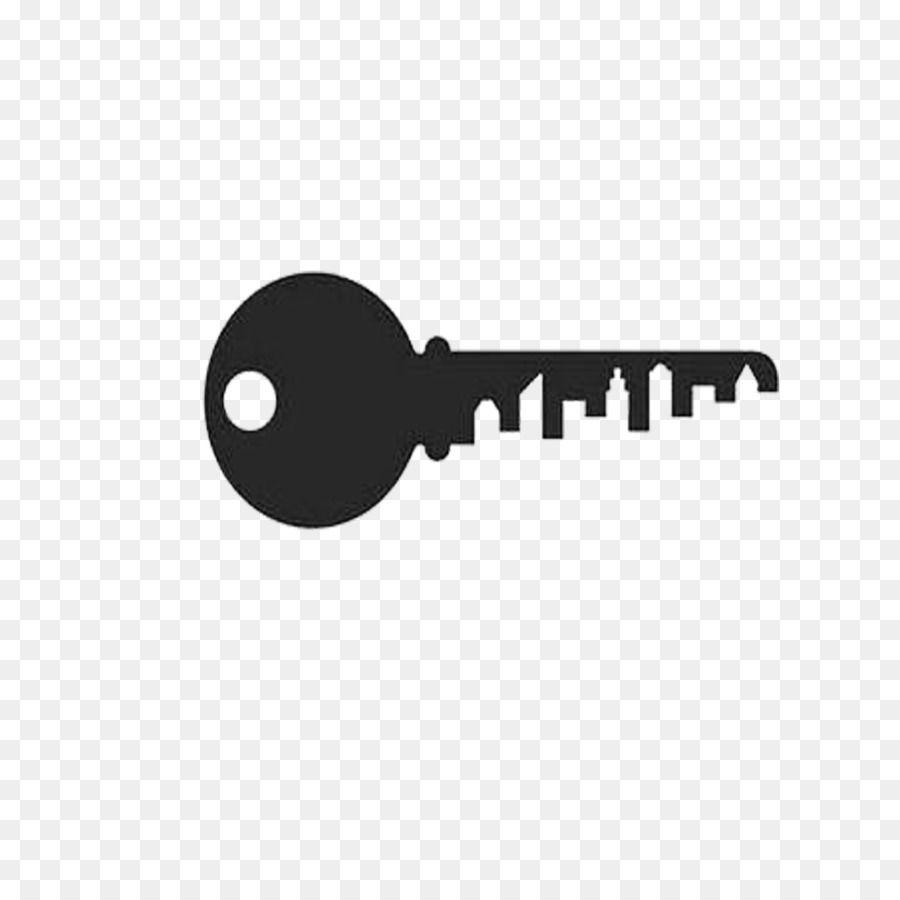 Keys Logo - Negative space Logo Drawing - Black Keys png download - 2953*2953 ...