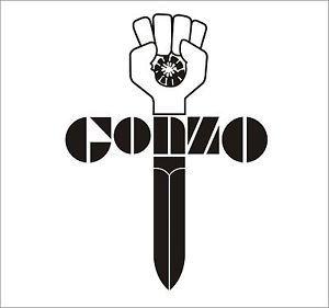 Gonzo Logo - Gonzo Journalism Decal vinyl sticker Hunter S Thompson window ...