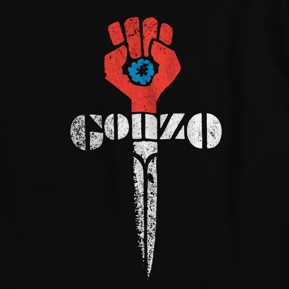 Gonzo Logo - Gonzo Fist American Apparel Black Shirt - Liberty Maniacs