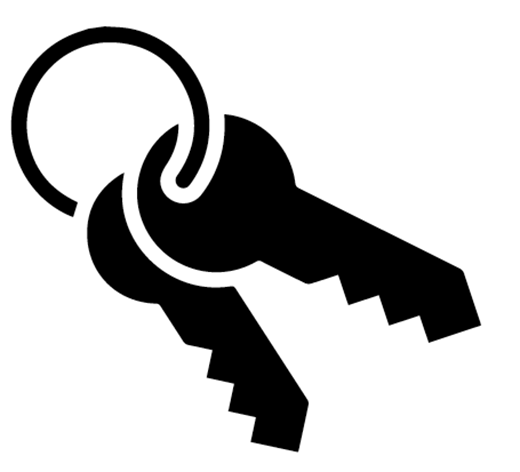 Keys Logo - Keys - black - Key Club