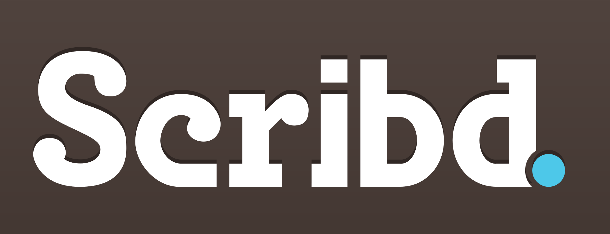 Scribd.com Logo - File:Scribd-Logo-Negative-brown-Vector.svg - Wikimedia Commons