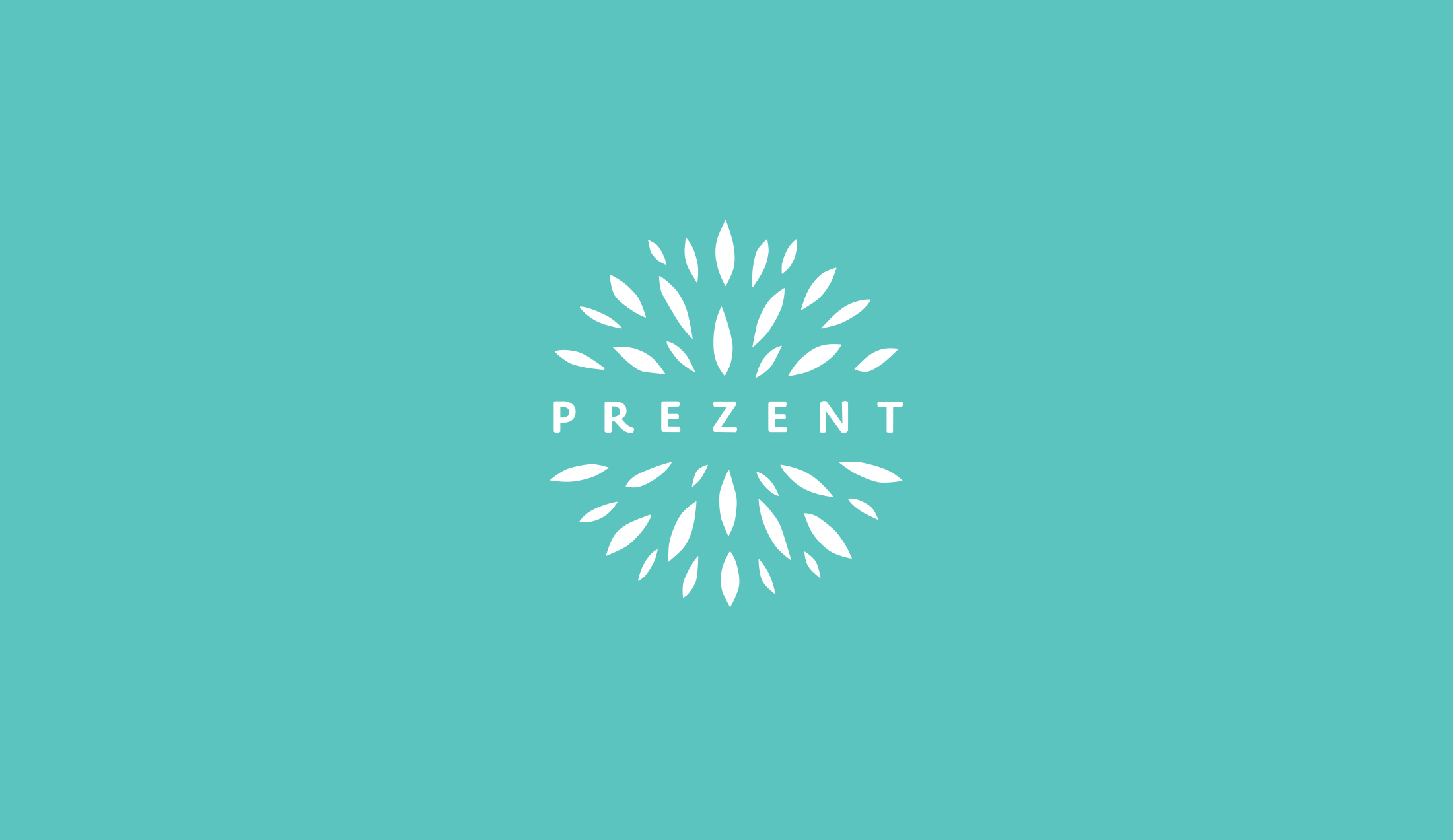 Prezent Logo - Branding and logo for Prezent, a sustainable gift shop – Halisten Studio