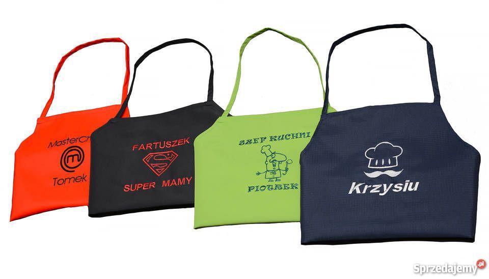 Prezent Logo - Fartuch kuchenny z haftem prezent na imieniny urodziny logo Poznań ...