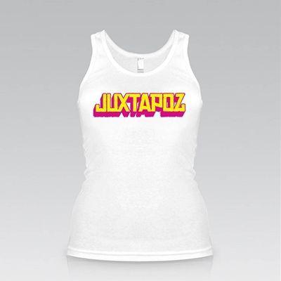 Juxtapoz Logo - Juxtapoz Shop - Juxtapoz Women's Old School Logo Tank Top