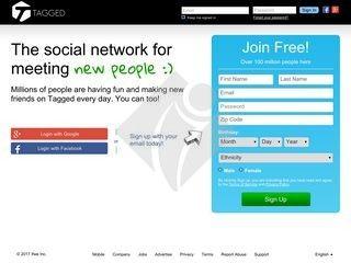 Tagged.com Logo - How to create a website like tagged for free - Tagged clone