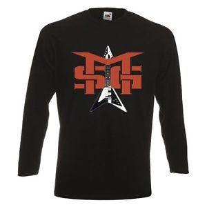 Schenker Logo - MSG MICHAEL SCHENKER GROUP LOGO Long Sleeve New T Shirt Rock Band