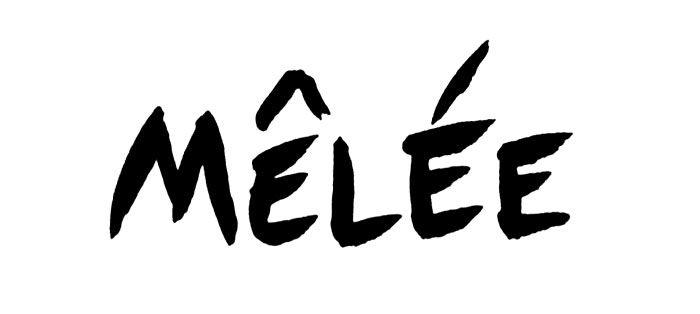 Melee Logo - Hand Carved Graphics | Melee - Logo Design