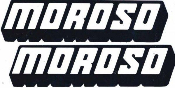 Moroso Logo - Moroso Racing Decals Sticker 7 Inches Long Paired | CrashDaddy ...