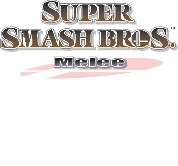 Melee Logo - Super Smash Bros.: Melee (2001) promotional art - MobyGames