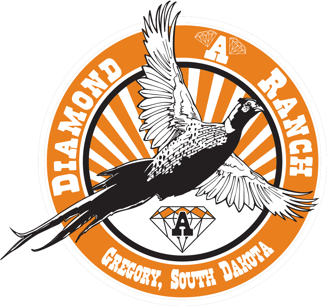 Pheasant Logo - Flying Pheasant - South Dakota Pheasant Hunts | SD Pheasant Hunting ...