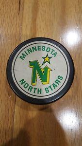 A9 Logo - Vintage Minnesota North Stars Rawlings Hockey Puck NHL Official ...