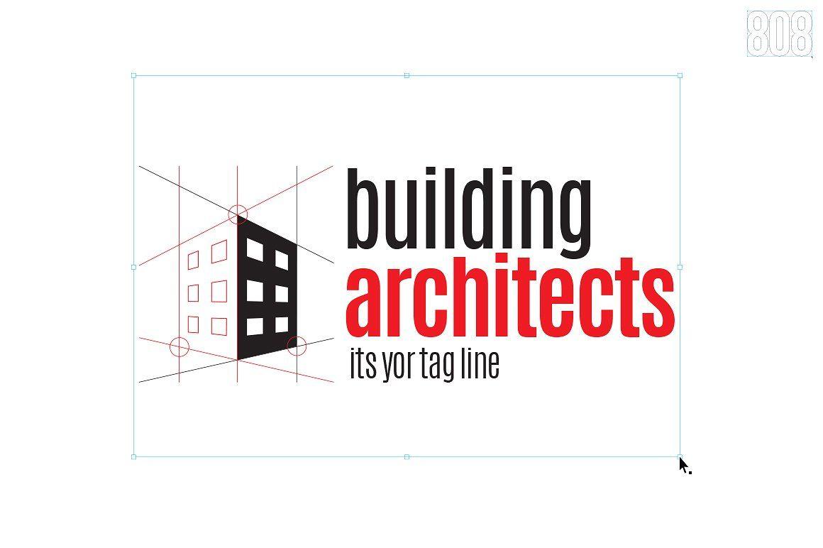 Architects Logo - Building Architects Logo Template Logo Templates Creative Market