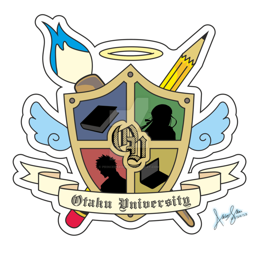 Otaku Logo - Otaku University Logo Version 2 by princebardon on DeviantArt