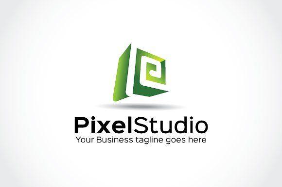 Studio Logo - Pixel Studio Logo Template ~ Logo Templates ~ Creative Market