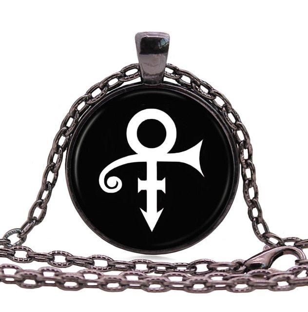 Rip Logo - New Music Memorial Necklace Prince RIP Symbol Love Logo ...