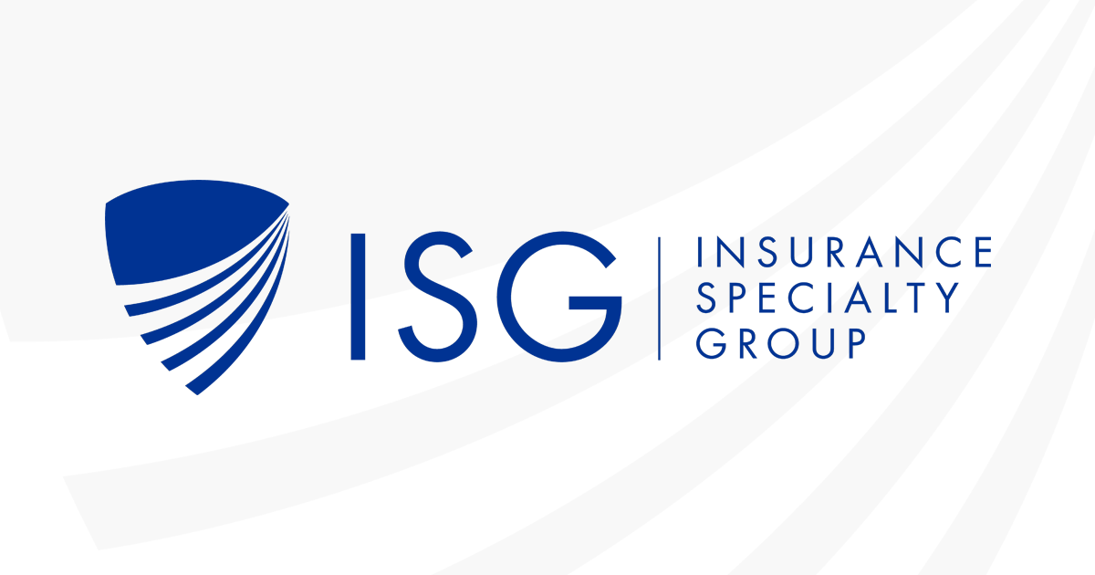 ISG Logo - ISG. Insurance Specialty Group. A better way to insure your future