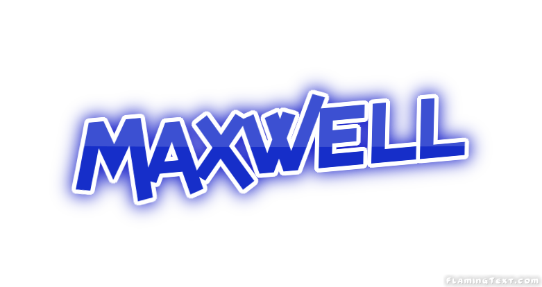 Maxwell Logo - Barbados Logo. Free Logo Design Tool from Flaming Text