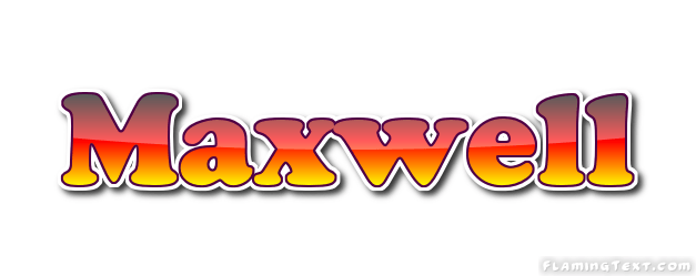 Maxwell Logo - Maxwell Logo. Free Name Design Tool from Flaming Text