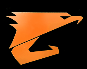 Aorus Logo - Custom Gaming PC Case Badge Gigabyte Aorus