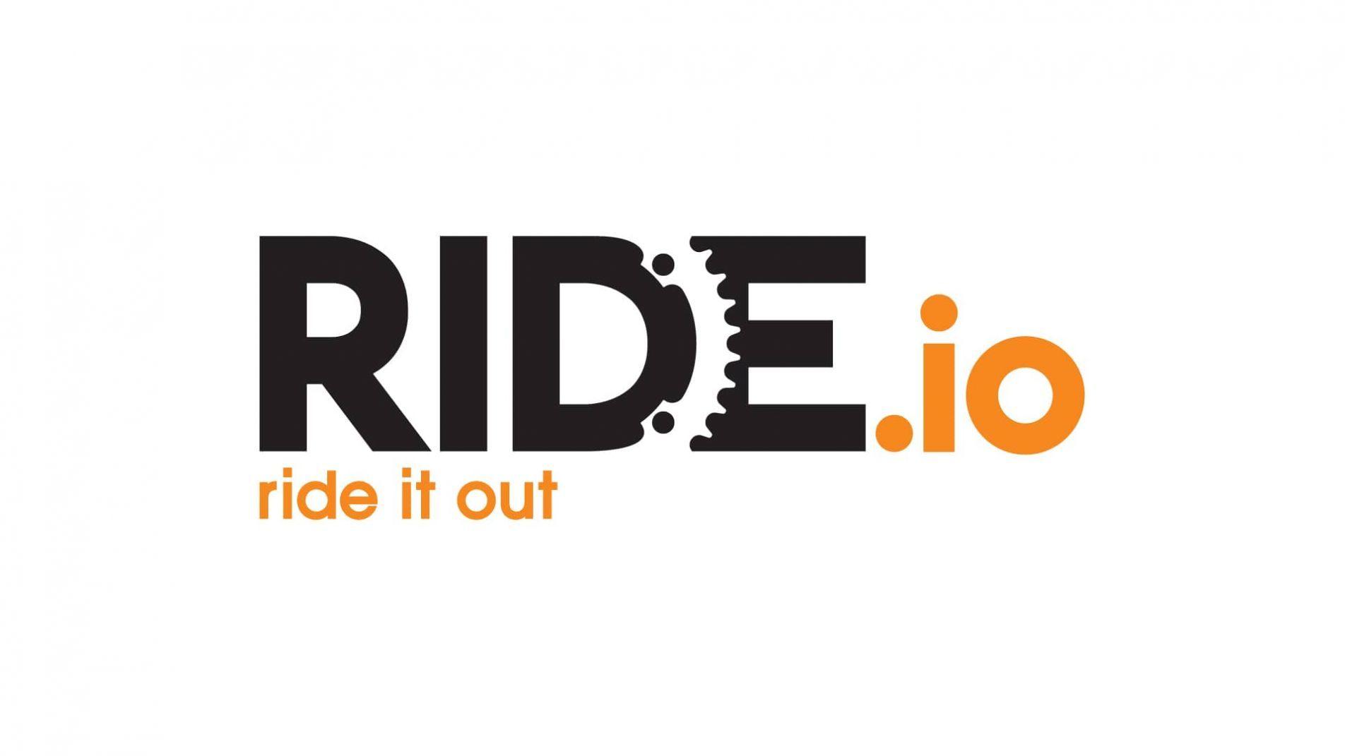 Ride Logo - Ride.io logo design - Winter Design