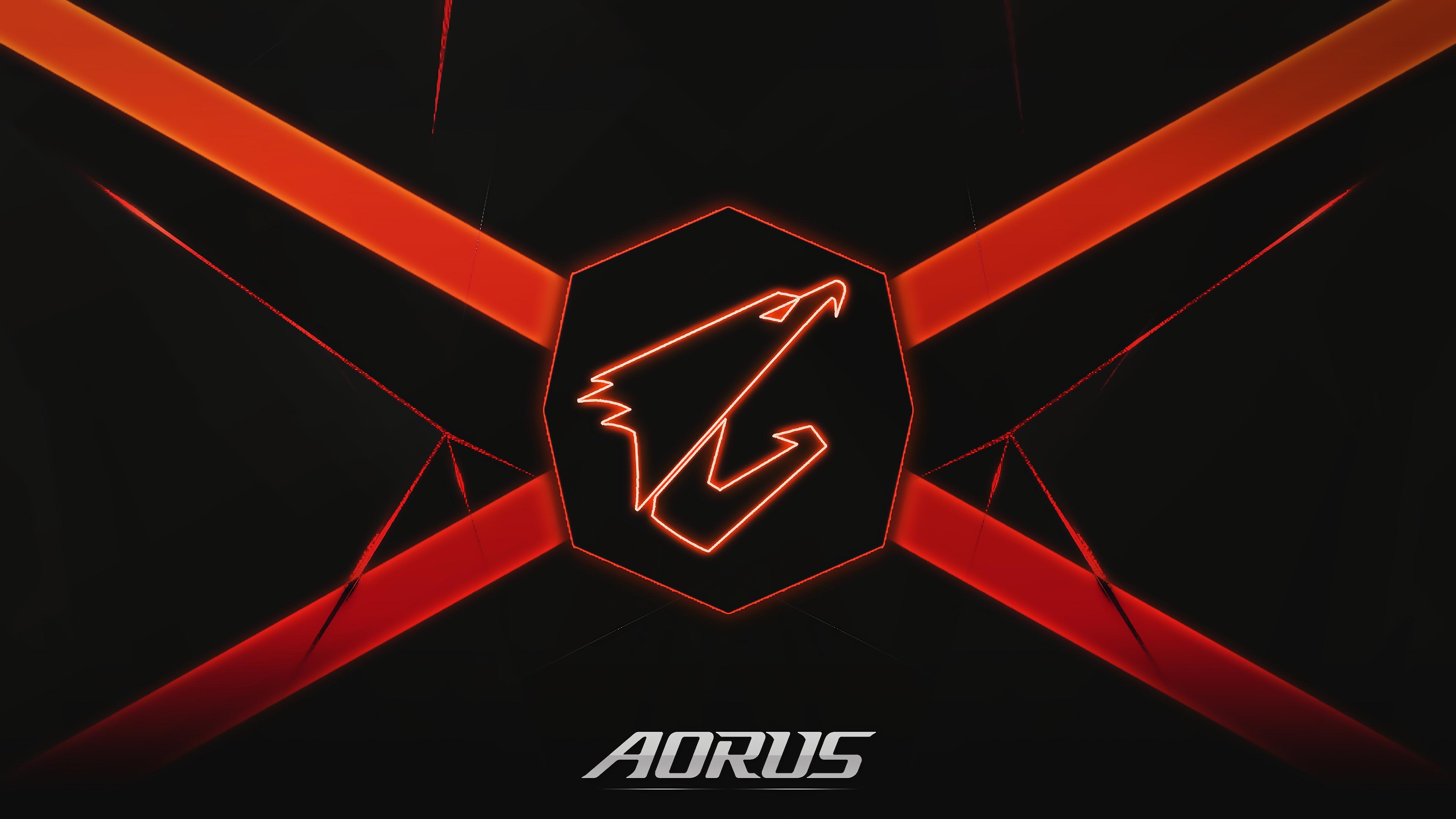 Aorus Logo - AORUS Logo 4K UHD Wallpaper