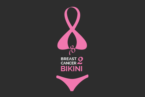 Bikini Logo - Janice Baker - Breast Cancer 2 Bikini Logo