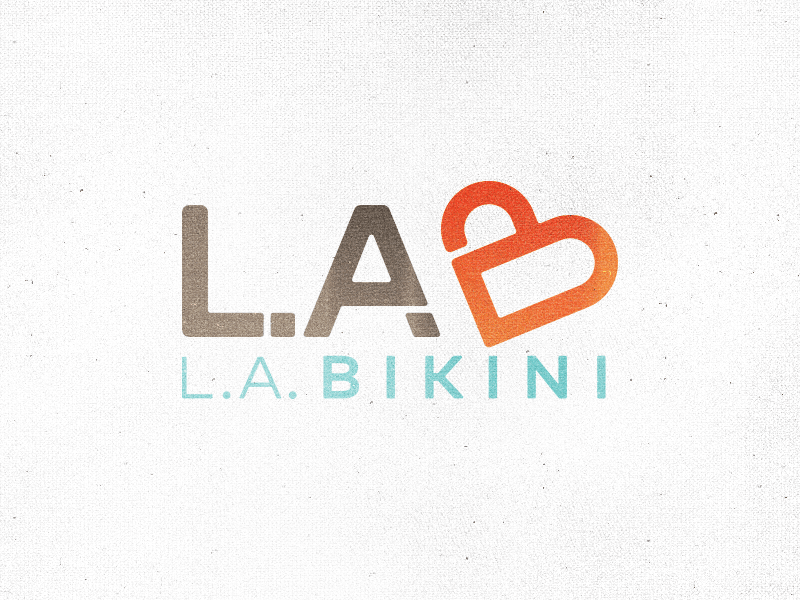 Bikini Logo - L.A. Bikini Logo by Jason Feltz | Dribbble | Dribbble