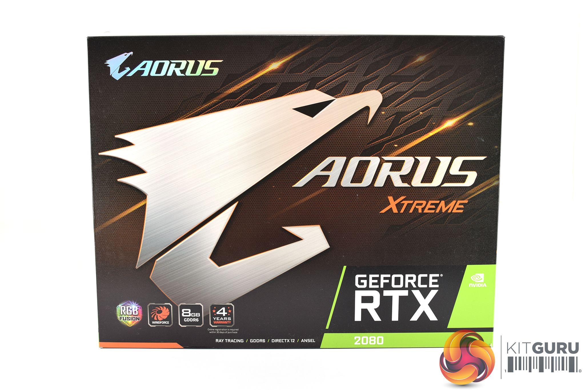 Aorus Logo - Gigabyte Aorus RTX 2080 Xtreme 8G Review