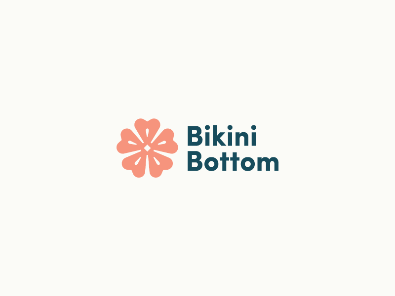 Bikini Logo - Cartoon Rebrand | Bikini Bottom Logo by Tyler Fortune | Dribbble ...