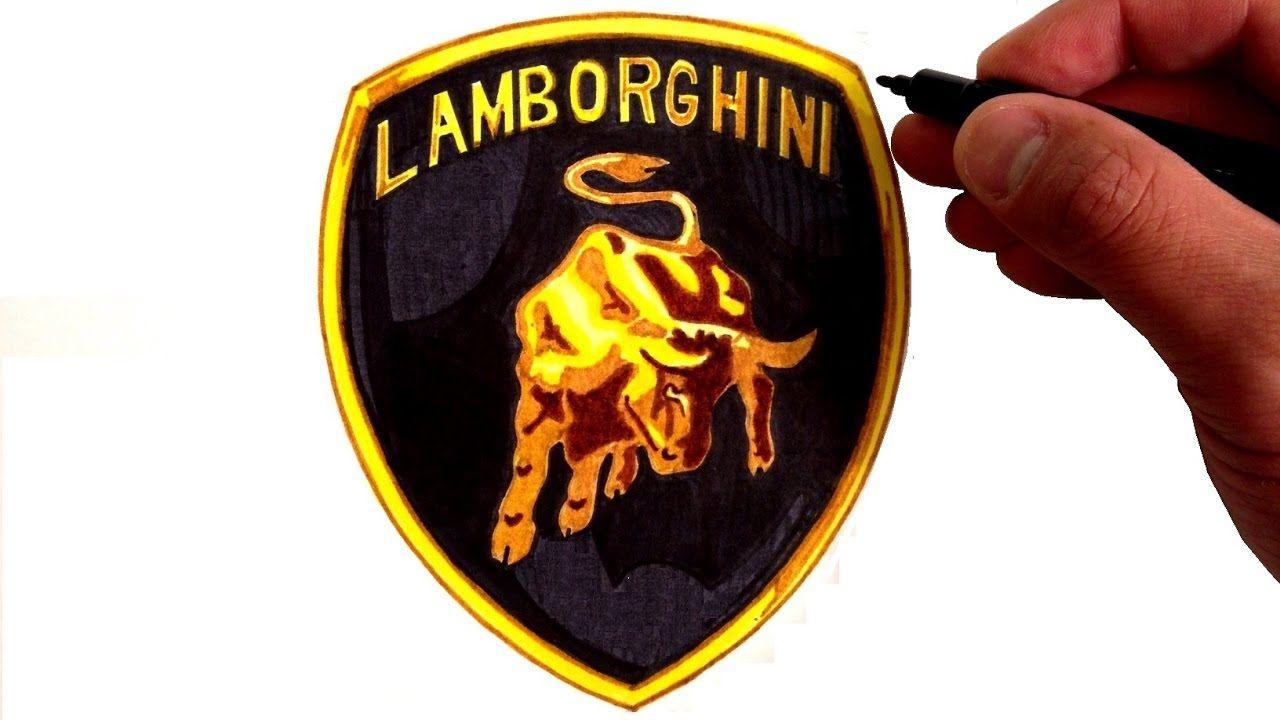 Lambo Car Logo - How to Draw the Lamborghini Logo - YouTube