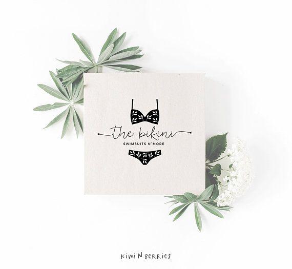 Bikini Logo - Bikini logo - Swimsuit logo design - swimsuit shop logo - Premade ...