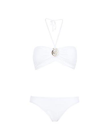 Bikini Logo - Michael Michael Kors Logo Ring Bandeau & Classic Bottom Set - Bikini ...