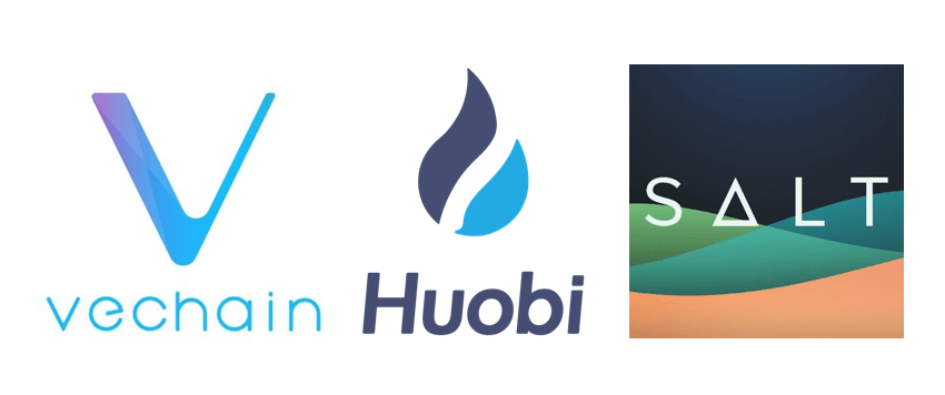 Vechain Logo - Huobi Pro launches Vechain (VEN) and SALT on December 18