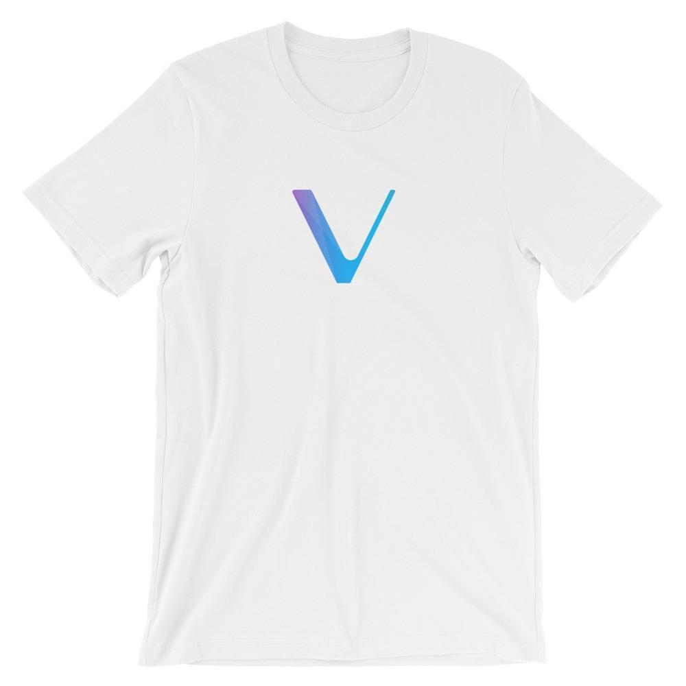 Vechain Logo - VeChain T-Shirt With Logo | Unisex – CryptoClothe