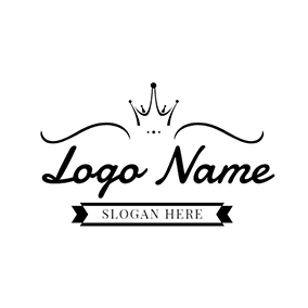 Black and White Letter Logo - Free Letter Logo Designs. DesignEvo Logo Maker