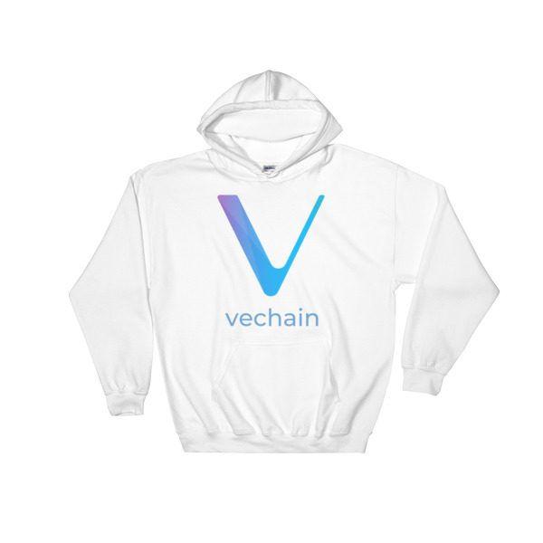 Vechain Logo - Vechain Hoodie - BlockWolf