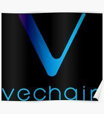 Vechain Logo - Vechain Posters | Redbubble