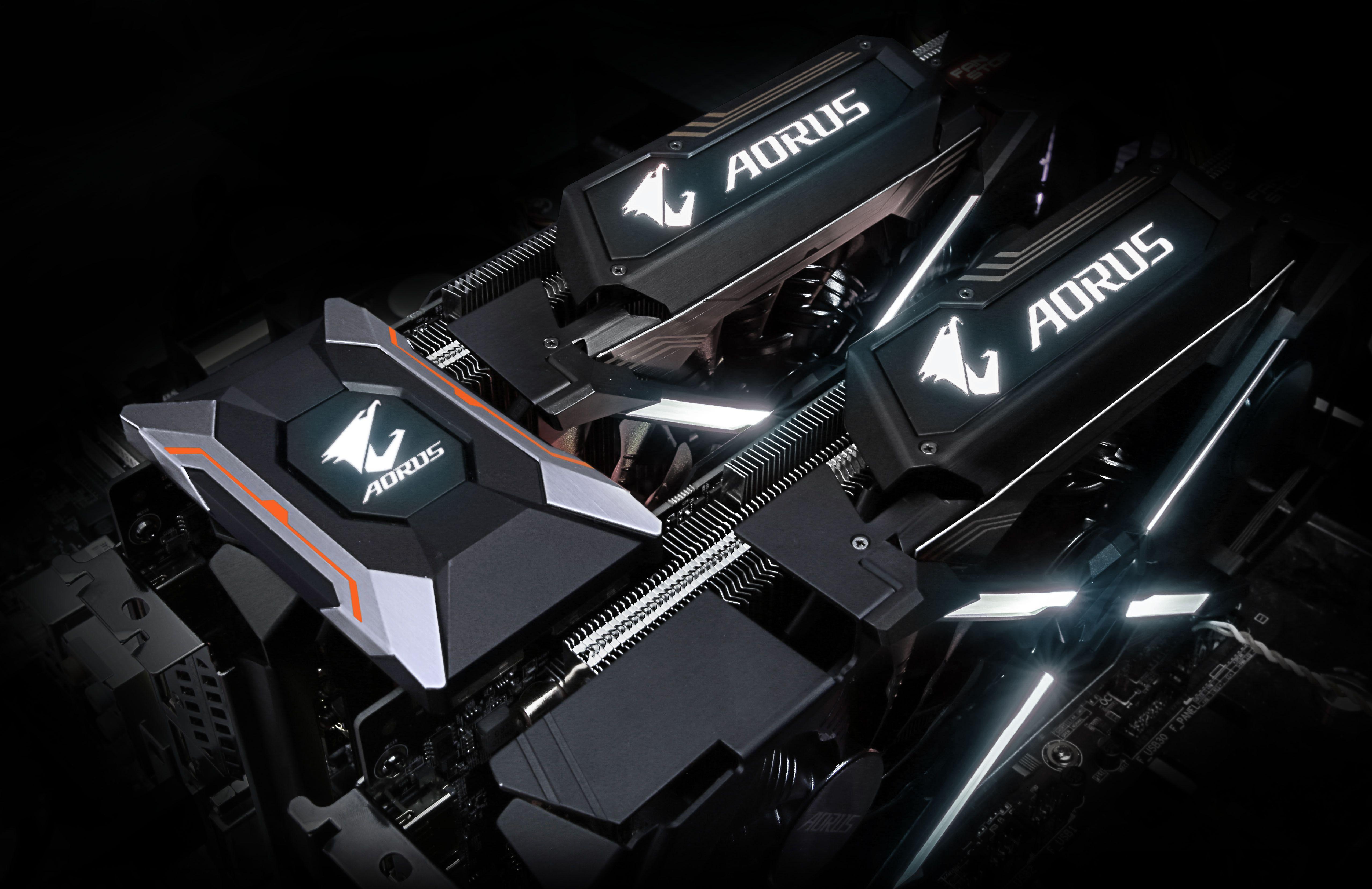 Aorus Logo - AORUS SLI HB bridge (2 slot spacing) | AORUS
