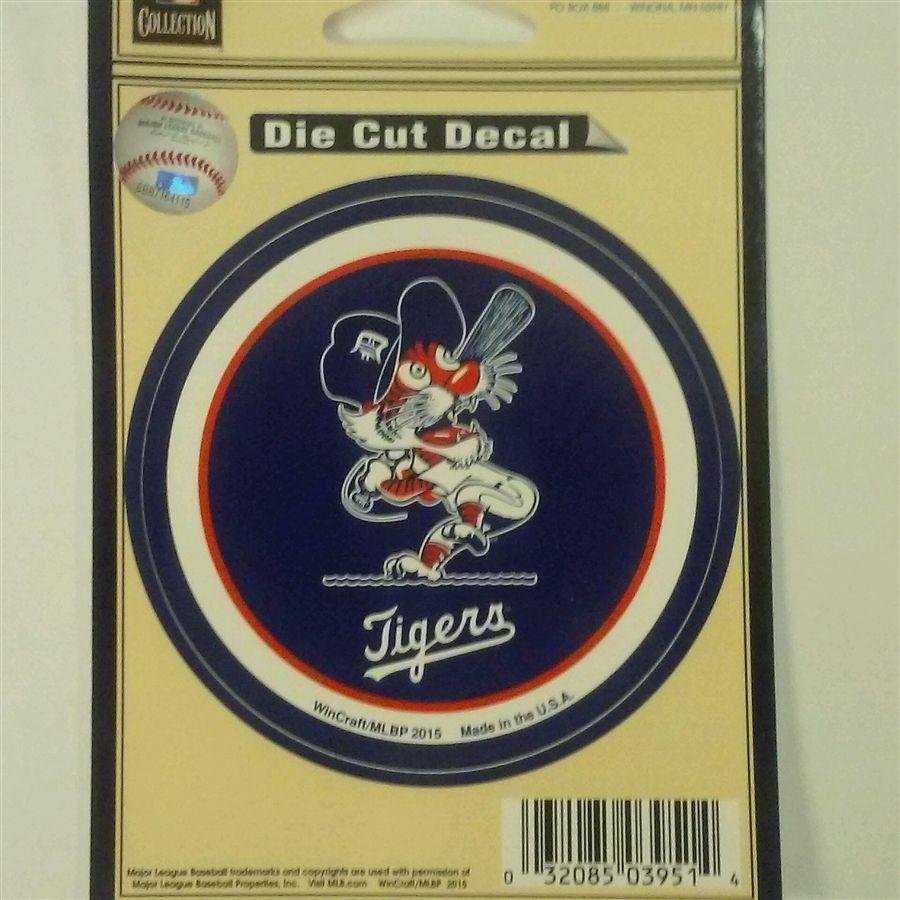 Cooperstown Logo - Detroit Tigers Cooperstown Logo Die Cut Decal