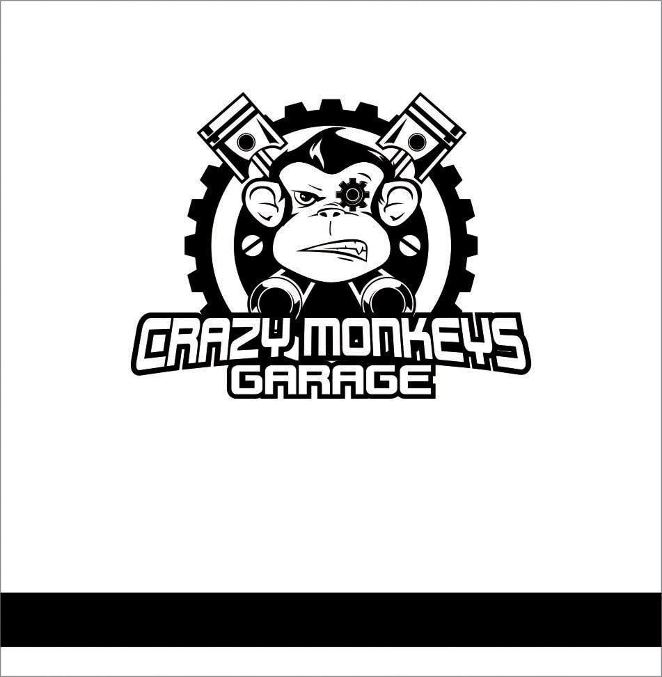 Crazymonkey Logo - Garage: Unique monkey garage ideas Gas Monkey Garage Aaron Kaufman