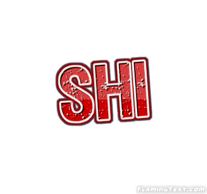 Shi Logo - Shi Logo. Free Name Design Tool from Flaming Text