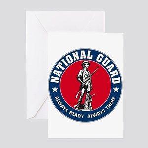 ARNG Logo - Army National Guard Greeting Cards - CafePress