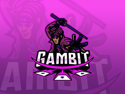 Gambit Logo - Gambit ESports Logo | Gambit Mascot Logo For Sale by Lobotz Logos ...