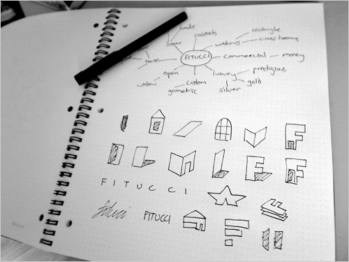 Sketchbook Logo - Inside a Logo Designers Sketchbook – Logo Geek – Medium