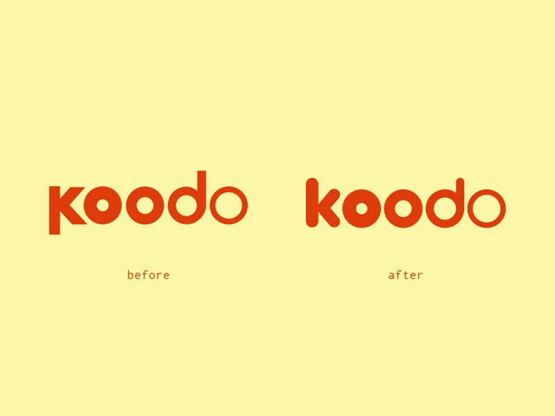 Koodo Logo - Koodo Mobile Logo Cleanup by Thomas Hadfield | Dribbble | Dribbble