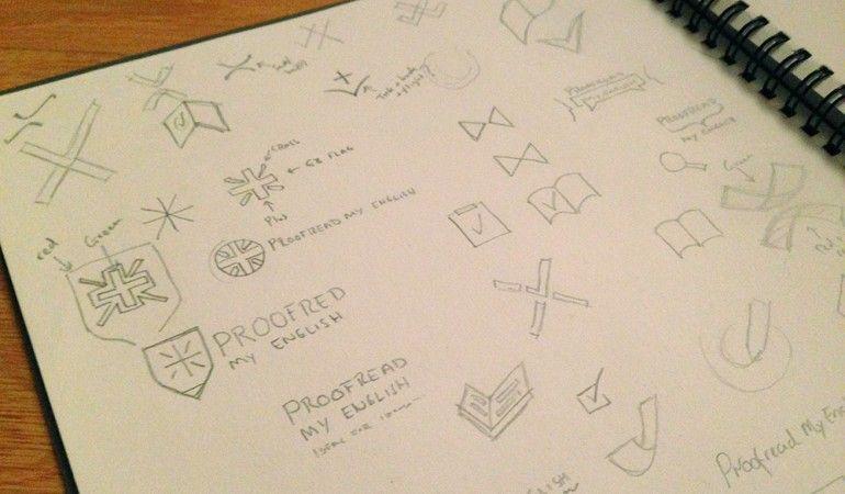 Sketchbook Logo - A Look Inside A Designers Sketchbook | Learn Logo Design