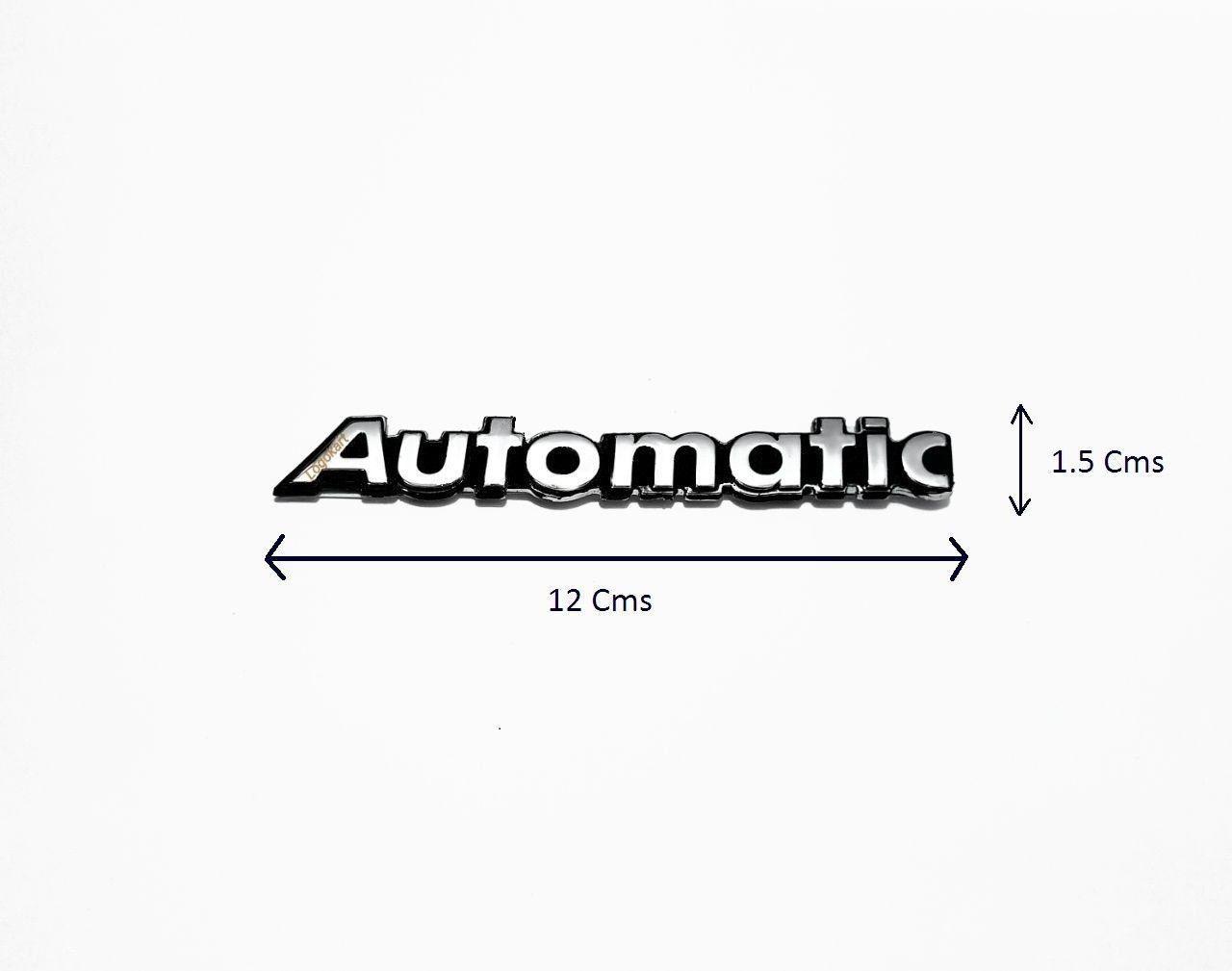 Sedan Logo - DELHI TRADERSS Automatic 3D Chrome Plated Emblem Logo Decal For Car