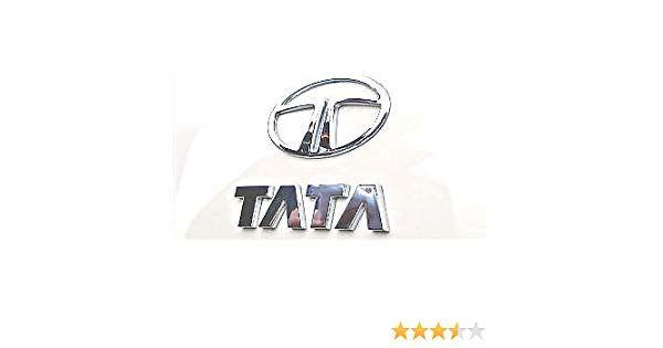 Sedan Logo - DELHI TRADERSS Tata 3D Chrome Plated Emblem Logo Decal For Car/Suv ...